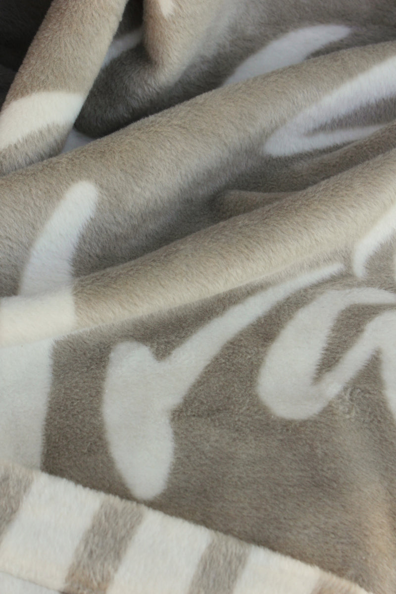 Kuscheldecke "Ich vertraue dem Himmel, der mich trägt."