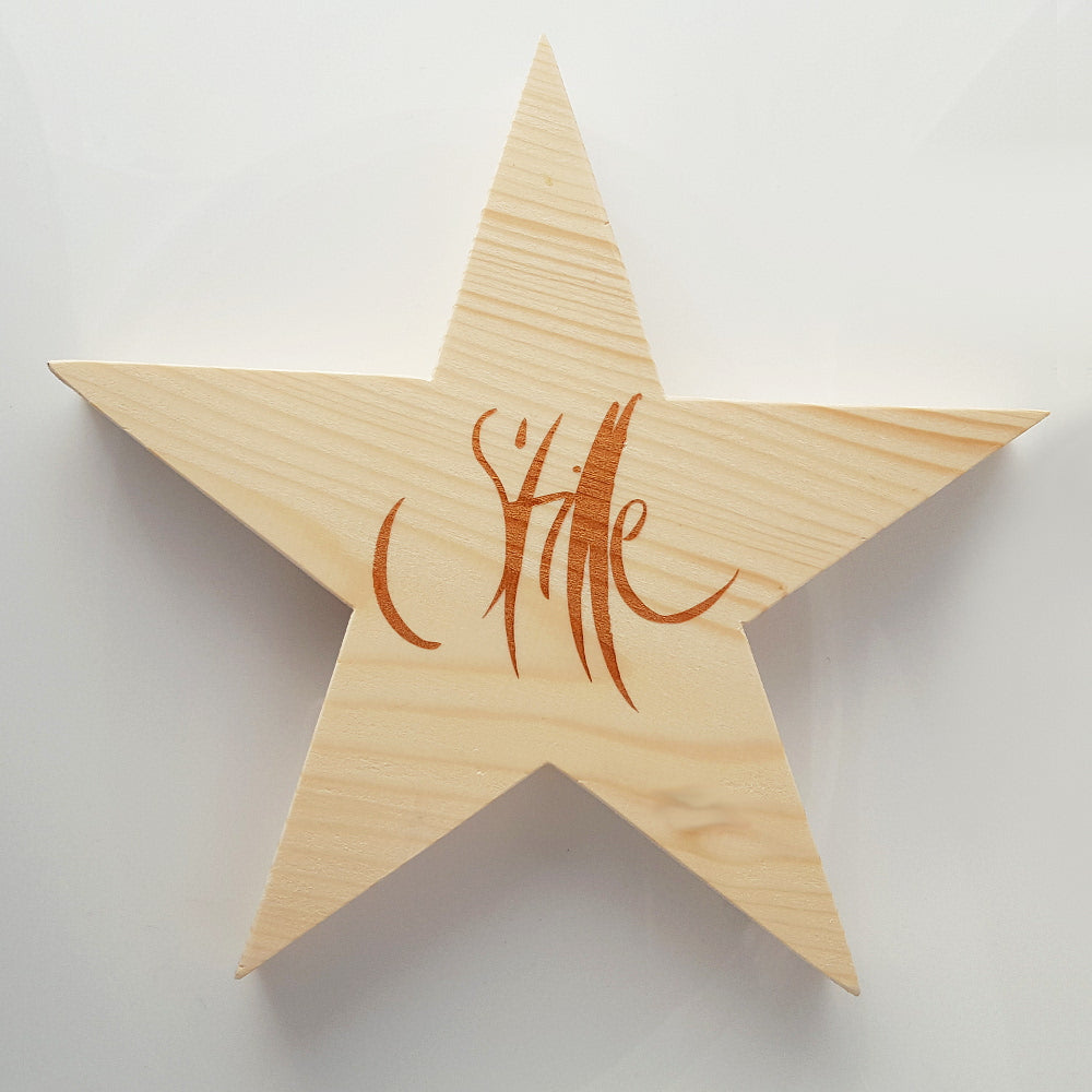 Stern "Stille Freude" Kupfer