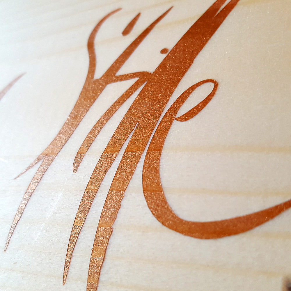 Stern "Stille Freude" Kupfer