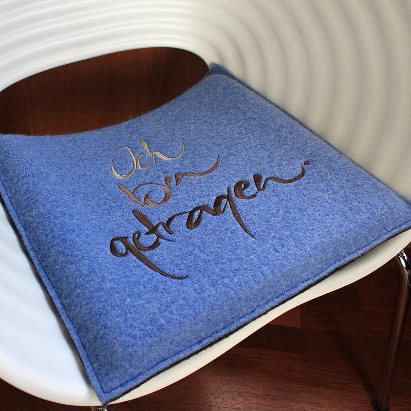 Flachkissen "Ich bin getragen"