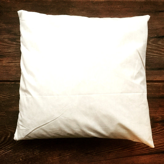 Inlett mit Zirbenholzflocken 50x50