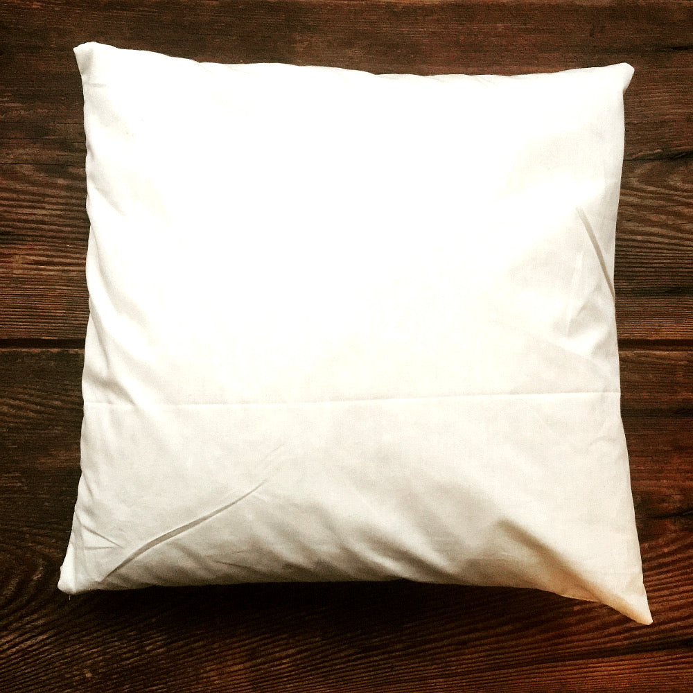 Inlett mit Zirbenholzflocken 50x50