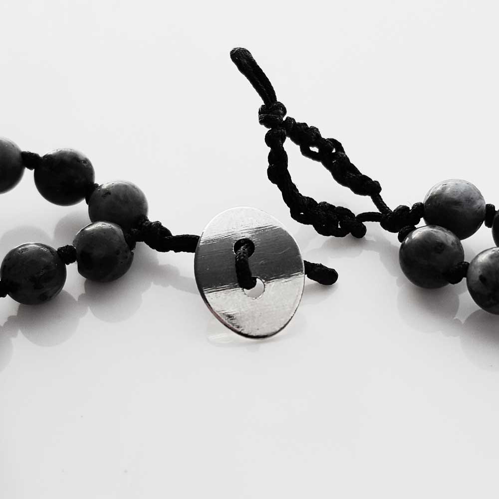 Jetzt-Collier (Labradorit)