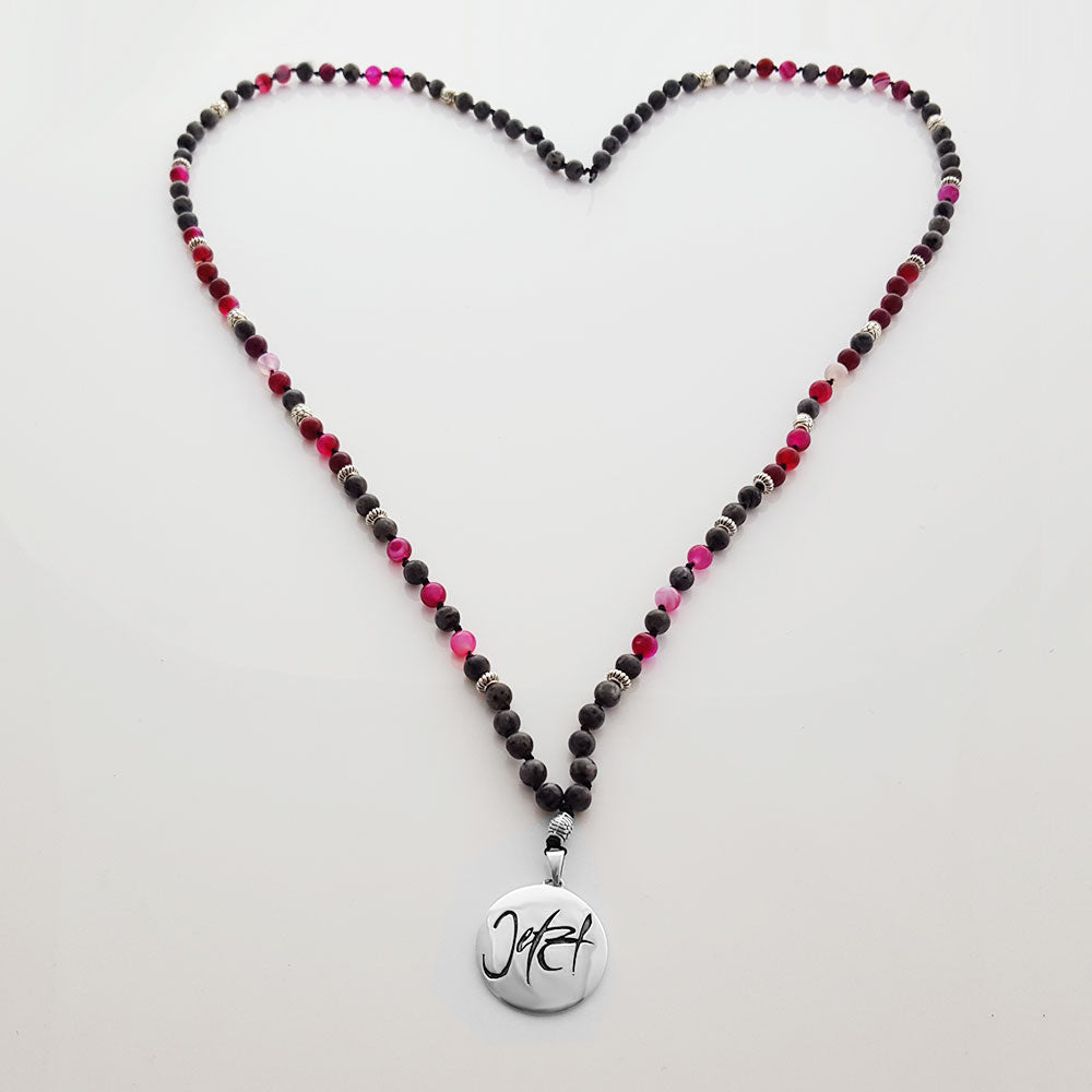 Jetzt-Mala (Labradorit/Achat Rot)