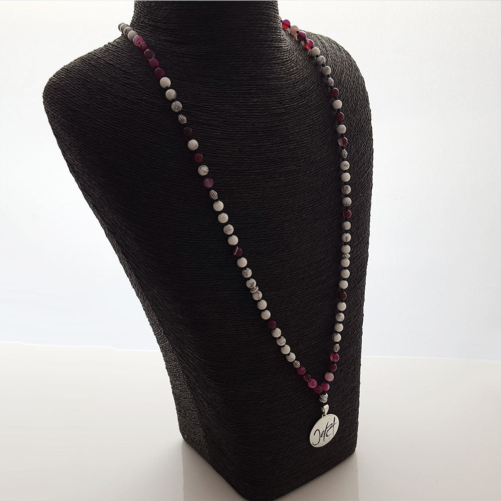 Jetzt-Mala (Labradorit/Achat Rot)