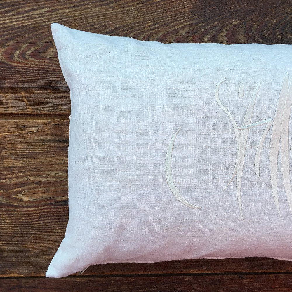 Bauernleinen WoLaZi®-Kissen "Stille"