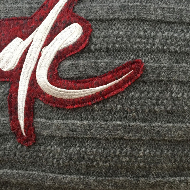 Kissenhülle Wollstrick "Freude"