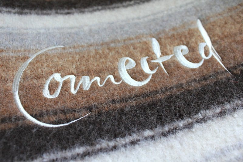 Flachkissen "connected"