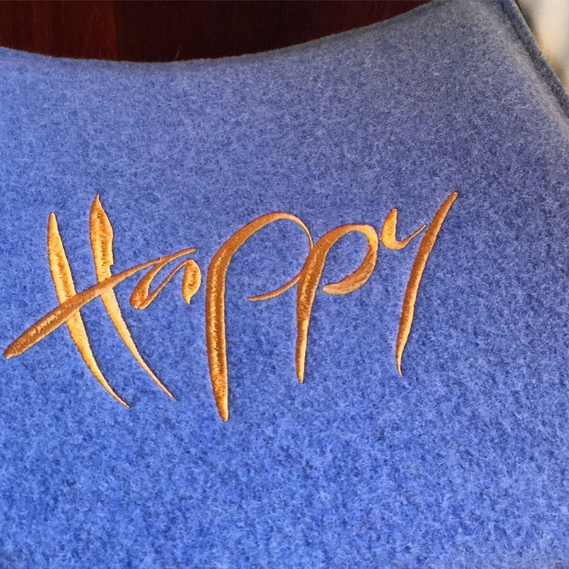 Flachkissen "Happy"