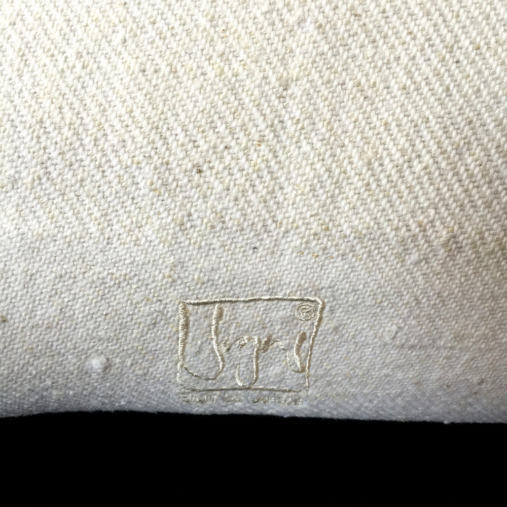 Bauernleinen Zirbenkissen "Liebe Ornament" fein