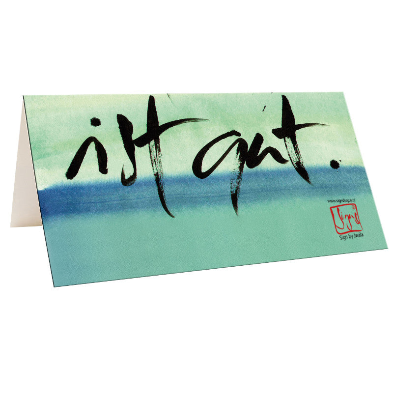 Klappkarte „Alles ist gut.“