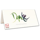 10 Klappkarten "Danke"