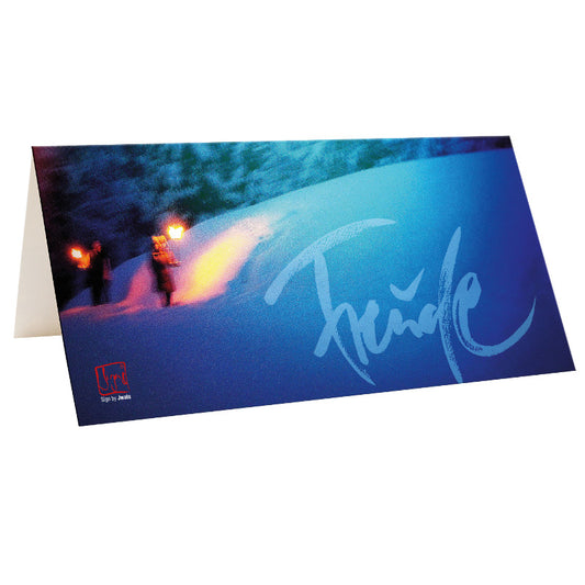 Klappkarte „Freude“ Winter