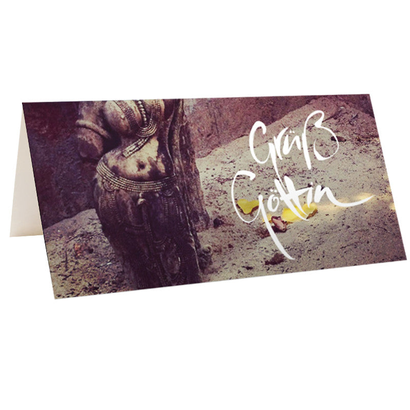 10 Klappkarten "Grüß Göttin"