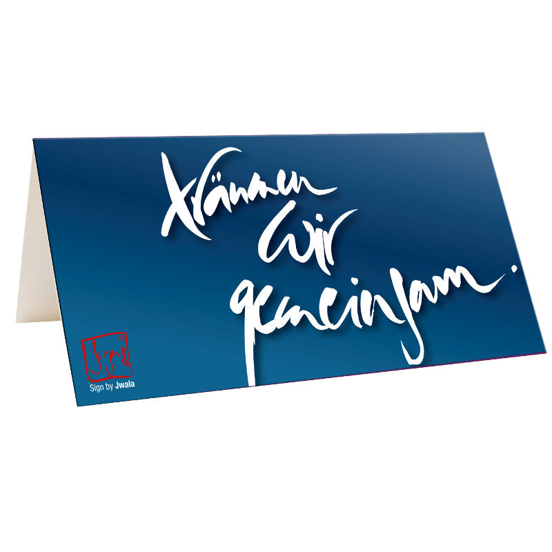 10 Klappkarten "Träumen wir gemeinsam"
