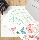 10 Klappkarten "Flieg, Schmetterling flieg!"