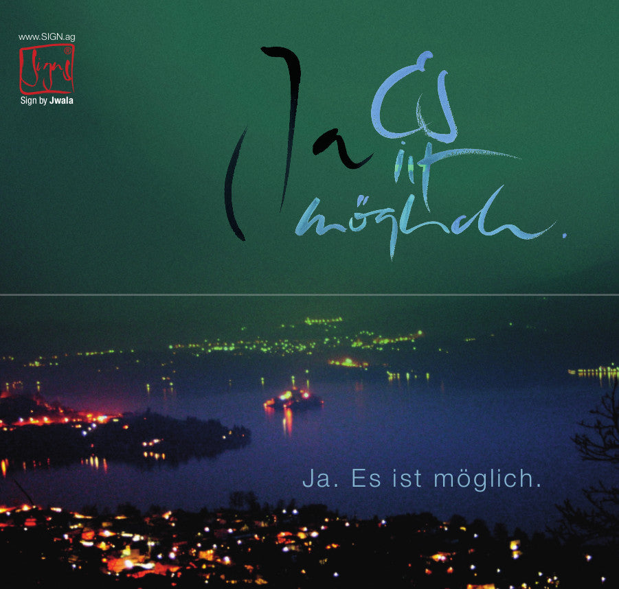 10 Klappkarten "Ja. Es ist möglich."
