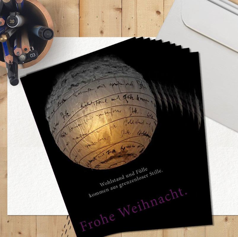 10 Klappkarten "Wohlstand und Fülle"