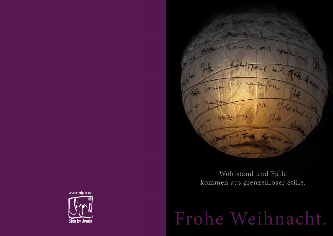 10 Klappkarten "Wohlstand und Fülle"