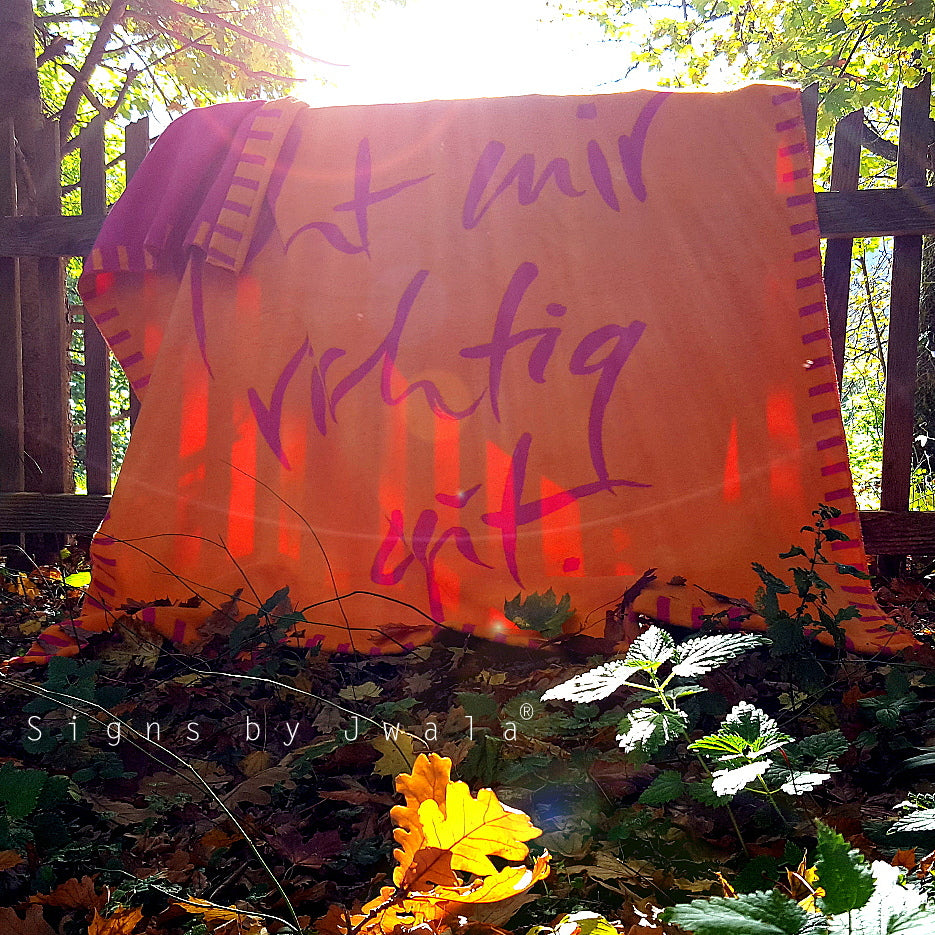 Kuscheldecke "Es geht mir richtig gut"