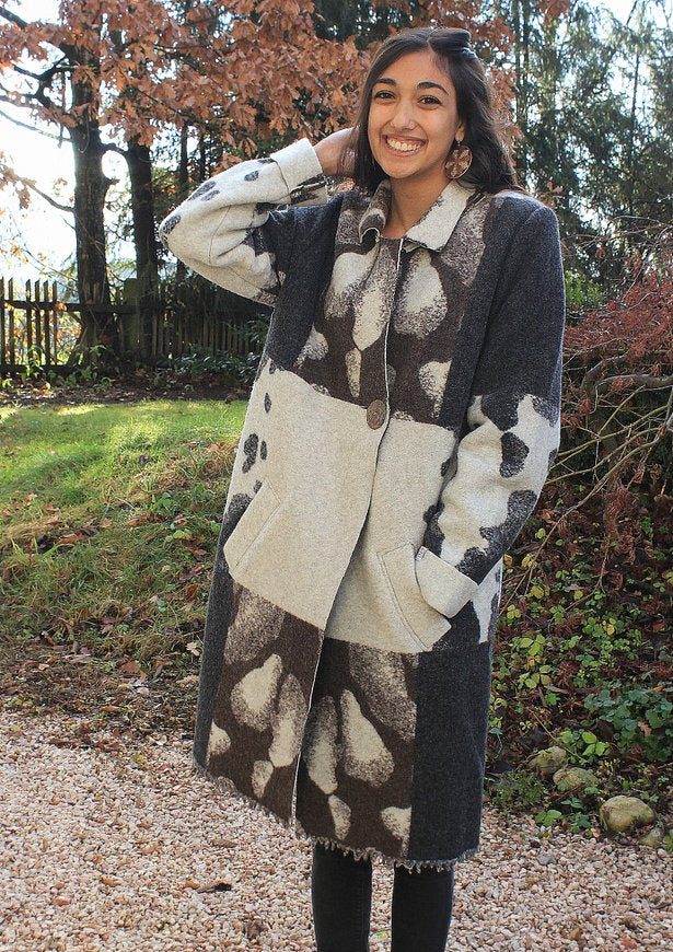 Kuschelmantel "Mein Herz geht auf"