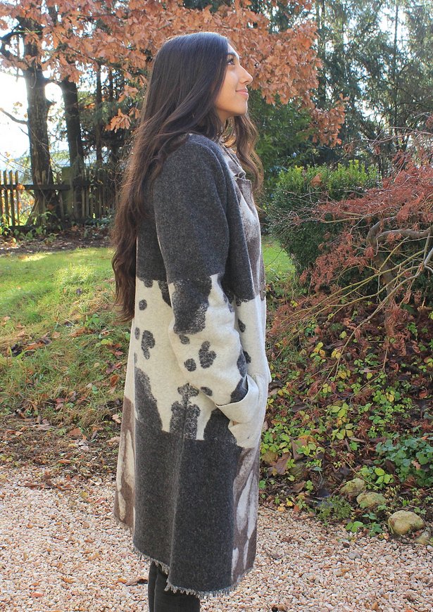 Kuschelmantel "Mein Herz geht auf"