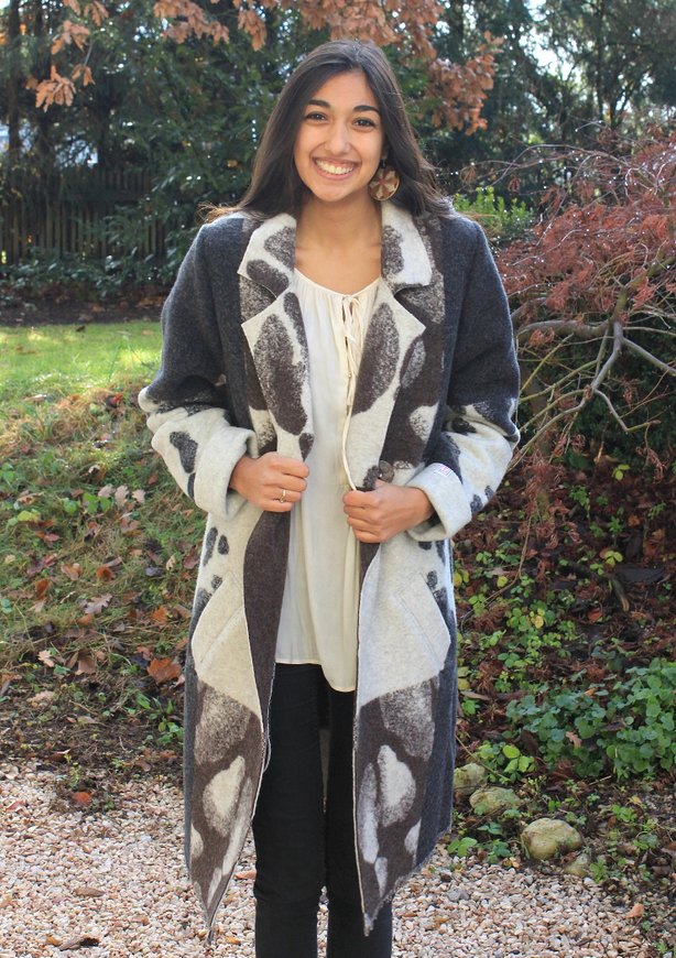 Kuschelmantel "Mein Herz geht auf"