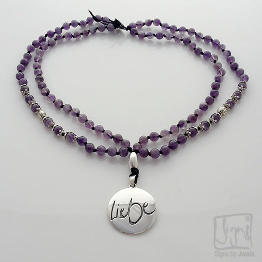 Liebe-Collier (Amethyst)