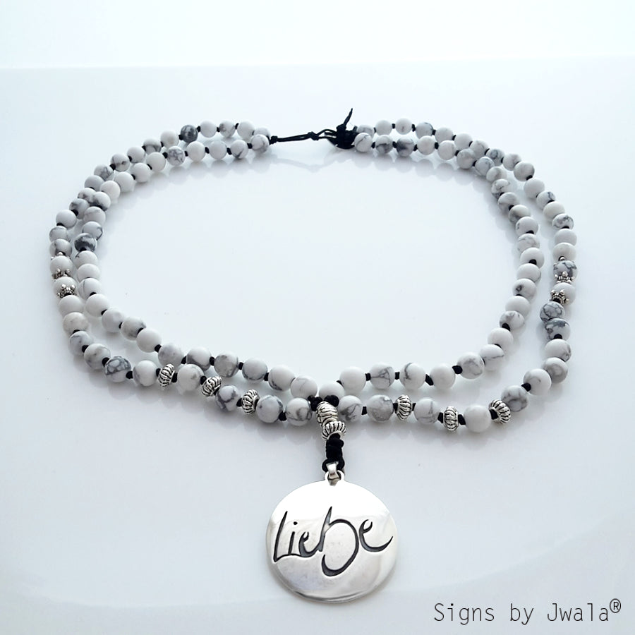 Liebe-Collier (Howlith)