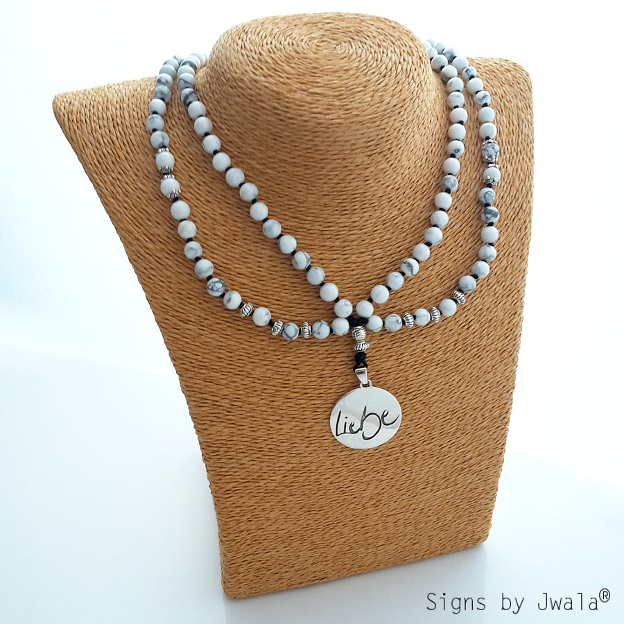 Liebe-Collier (Howlith)