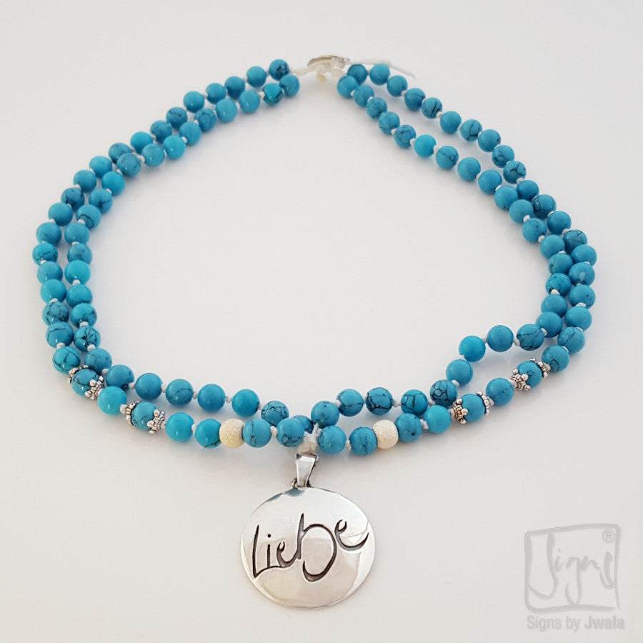 Liebe-Collier (Türkis)