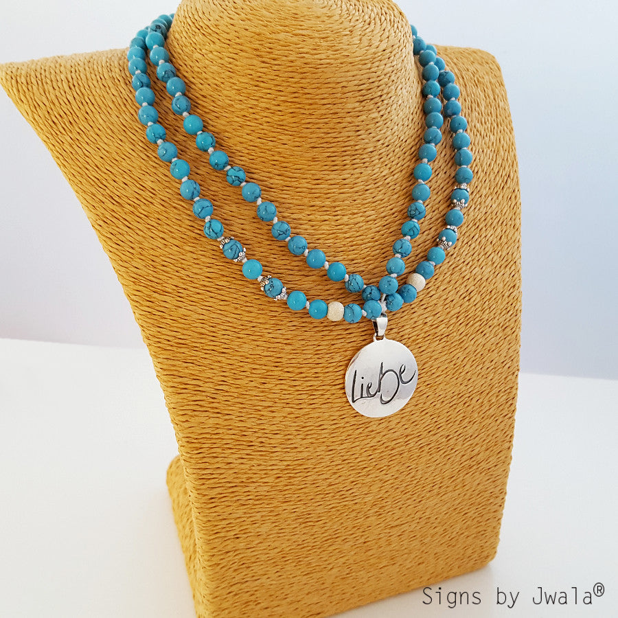 Liebe-Collier (Türkis)