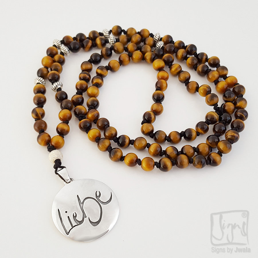 Liebe-Mala (Tigerauge)