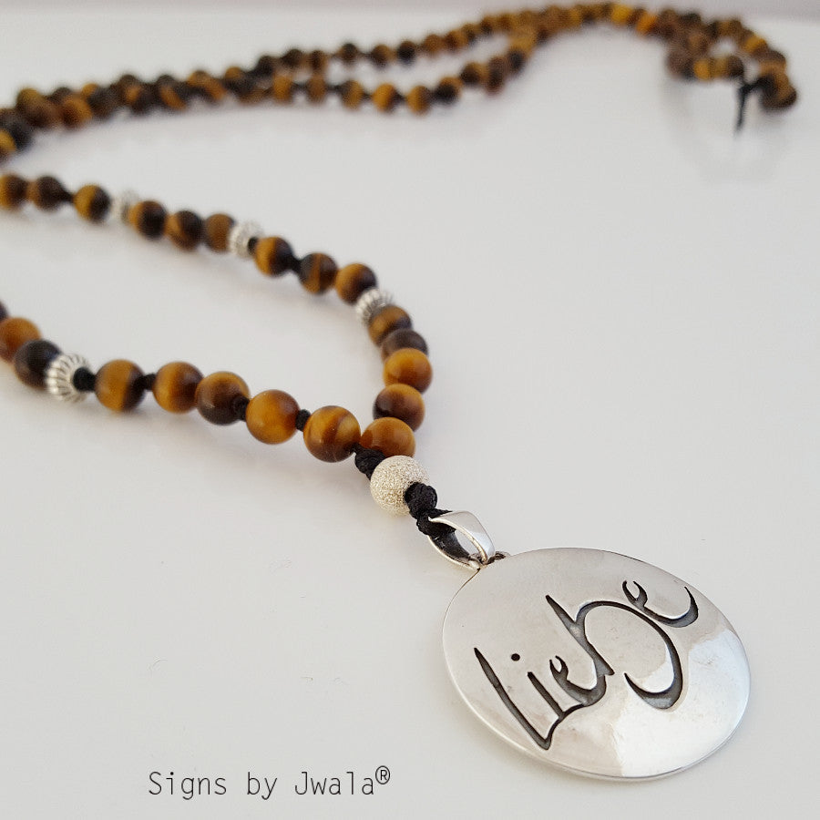 Liebe-Mala (Tigerauge)