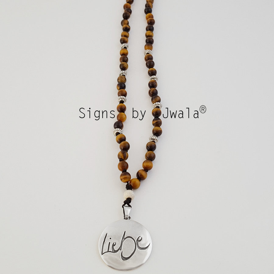 Liebe-Mala (Tigerauge)