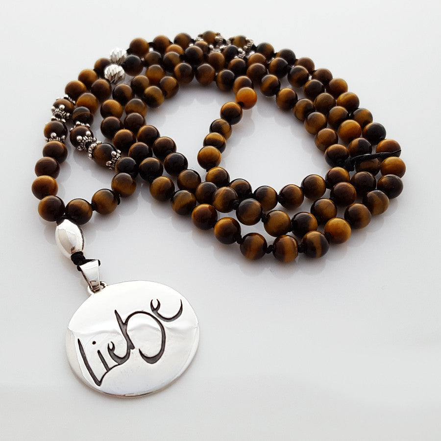 Liebe-Mala (Tigerauge)