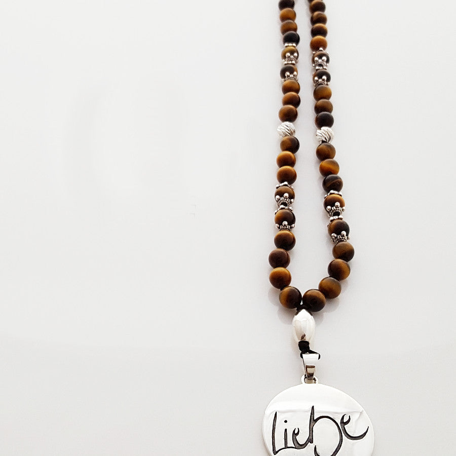 Liebe-Mala (Tigerauge)