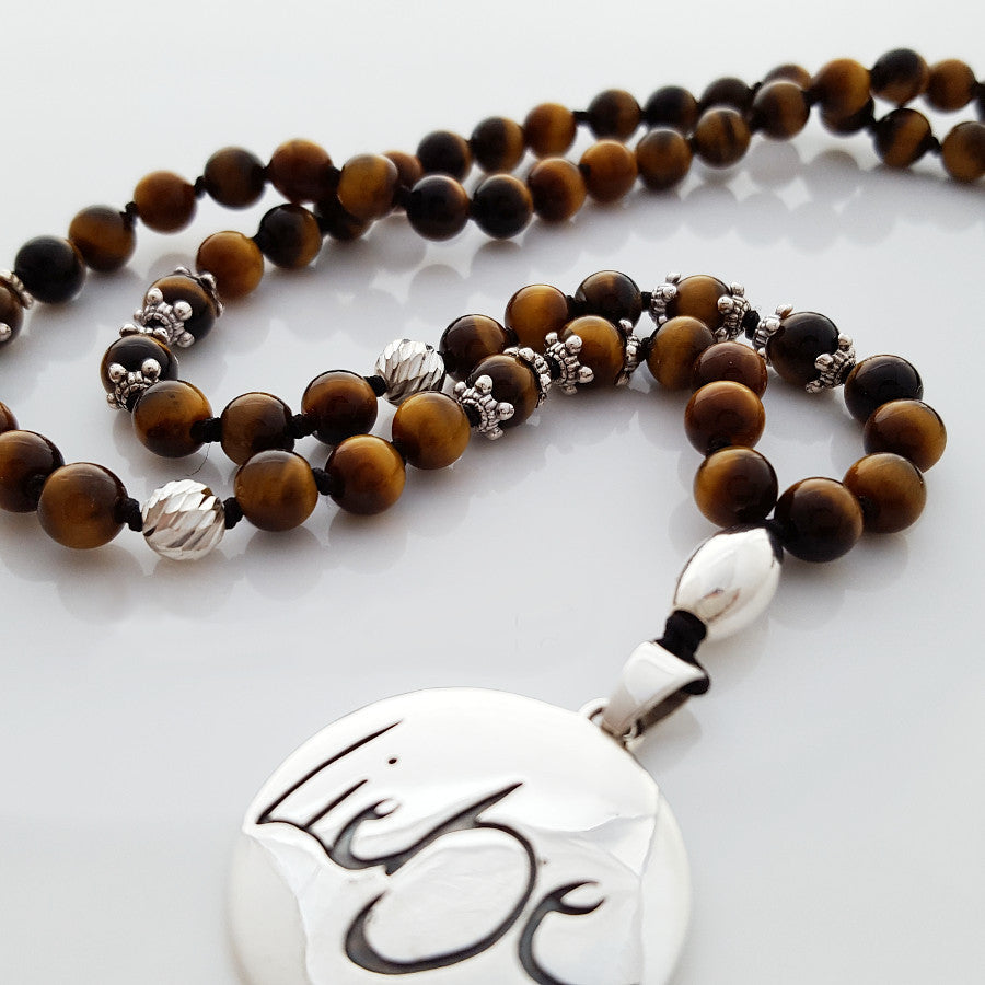 Liebe-Mala (Tigerauge)