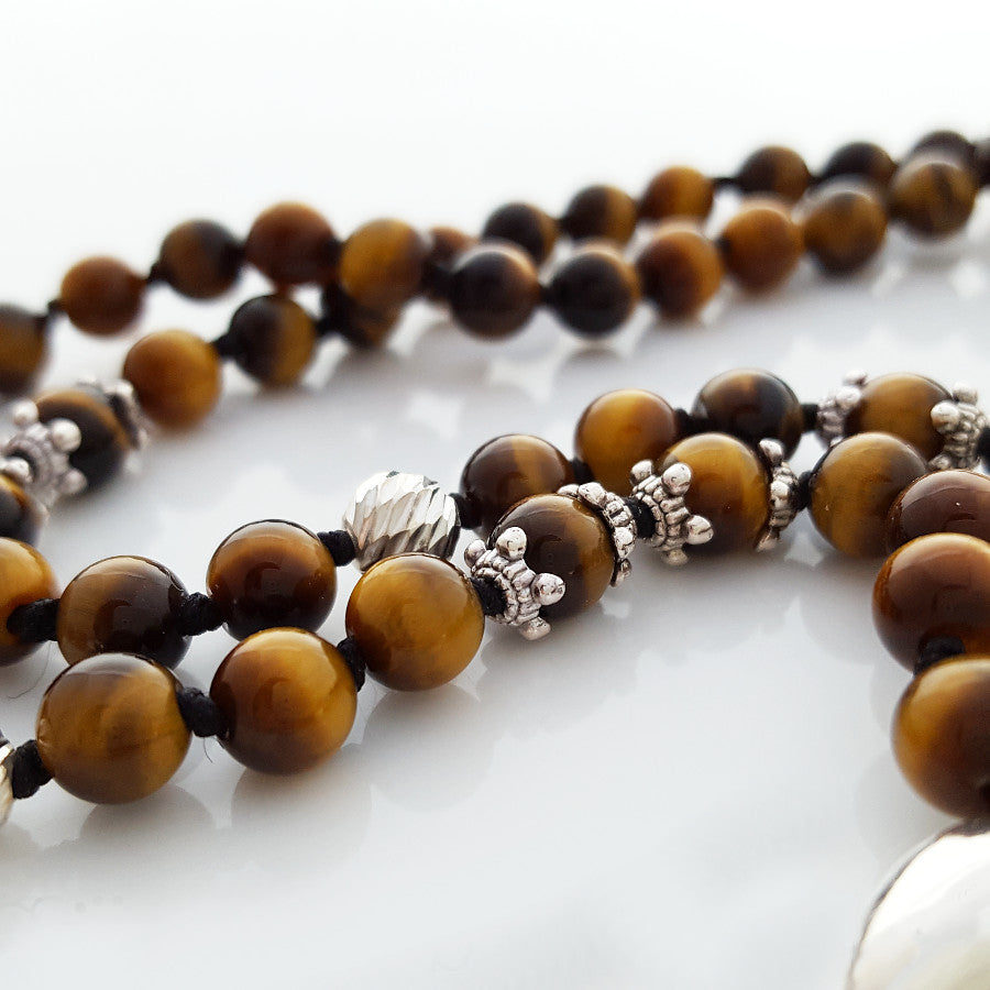 Liebe-Mala (Tigerauge)