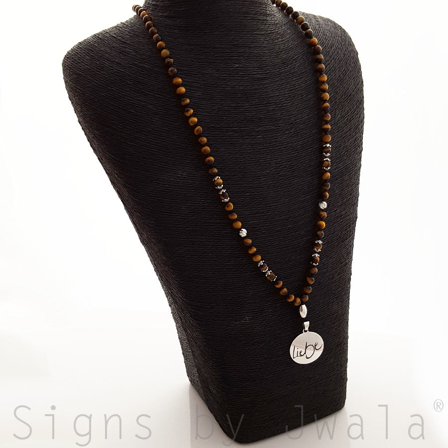 Liebe-Mala (Tigerauge)