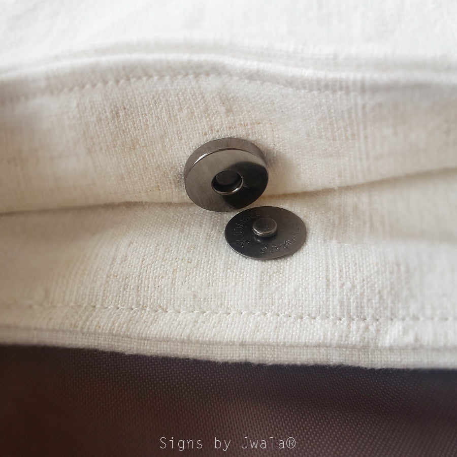 Shopper "Happy" Bauernleinen