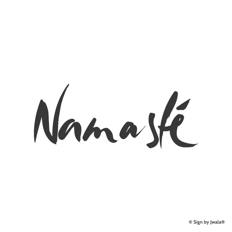 Die Botschaft „Namasté“ wird auf Kissen, veganen Kerzen, Grußkarten, Impulskarten, Wanddeko, Taschen, Sitzkissen, Malas mit Halbedelsteinen und Riedel Gläsern aus dem Onlineshop SignShop Tirol angebracht und entfaltet dort ihre spirituelle Wirkung.