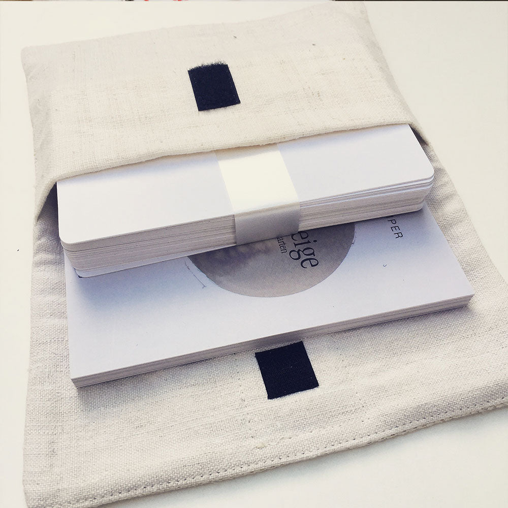 "Fingerzeige" SignKarten-Set "Nature" - Bauernleinen