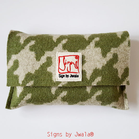 "Fingerzeige" SignKarten-Set "Hahnentritt Grün"