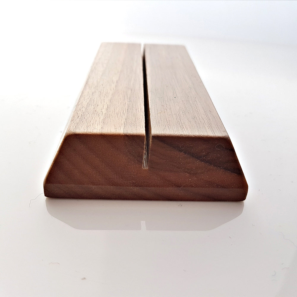 "Fingerzeige" SignKarten-Set "Hahnentritt Braun" + Nuss