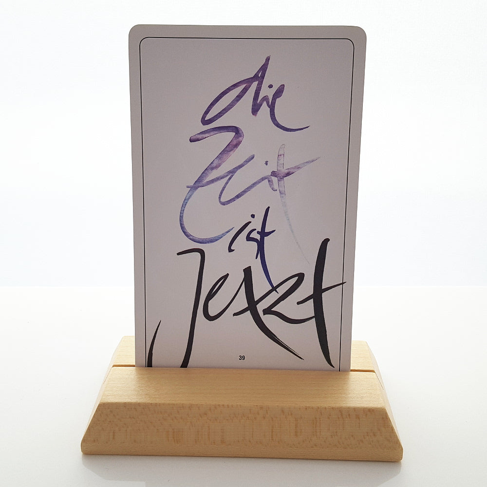 "Fingerzeige" SignKarten-Set "Hahnentritt grün" + Linde