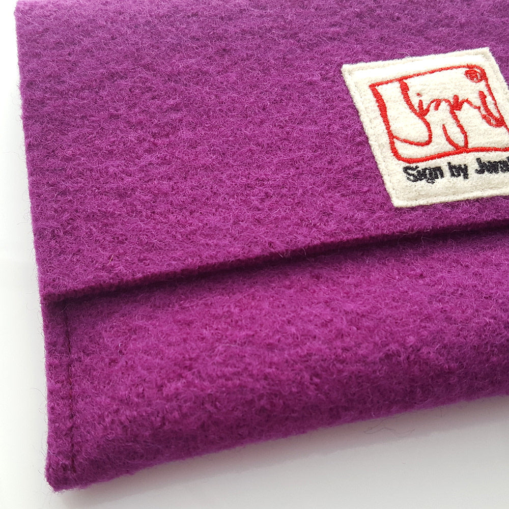 SignKarten-Tasche "Purple"