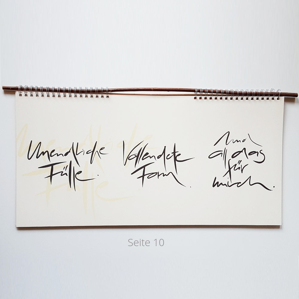 Sign-Mappe "anfangen"