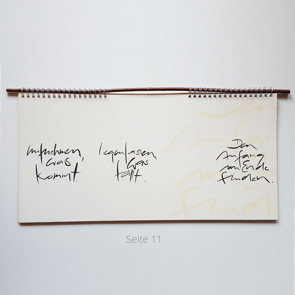 Sign-Mappe "anfangen"