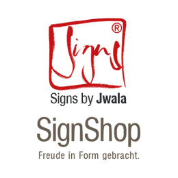 Symbol für handgemachte Produkte mit inspirierenden Botschaften und liebevoller Gestaltung aus dem SignShop Tirol